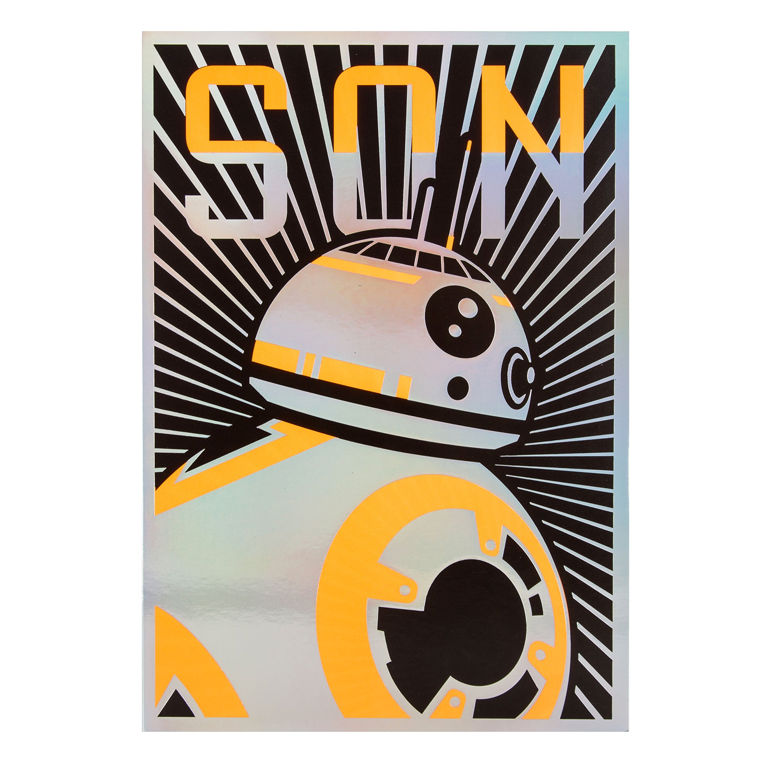 Hallmark Son Star Wars Birthday Card 'BB8' - Medium