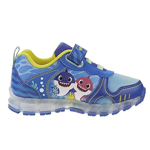 Nickelodeon Toddler Boys' Baby Shark Shoes – Laceless LED Light Up - Main Image
