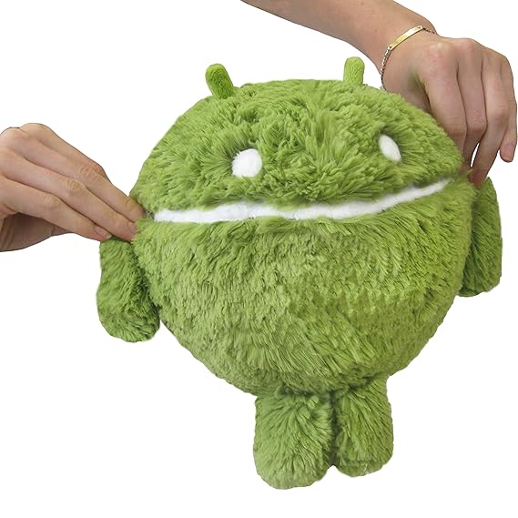 android robot plush