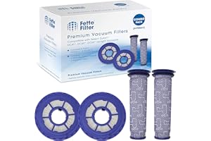 Fette Filter Combo Pack Vacuum Filters | Contains 2 HEPA Post Filters & 2 Pre-Filters Compatible with Dyson DC41, DC65, DC66 