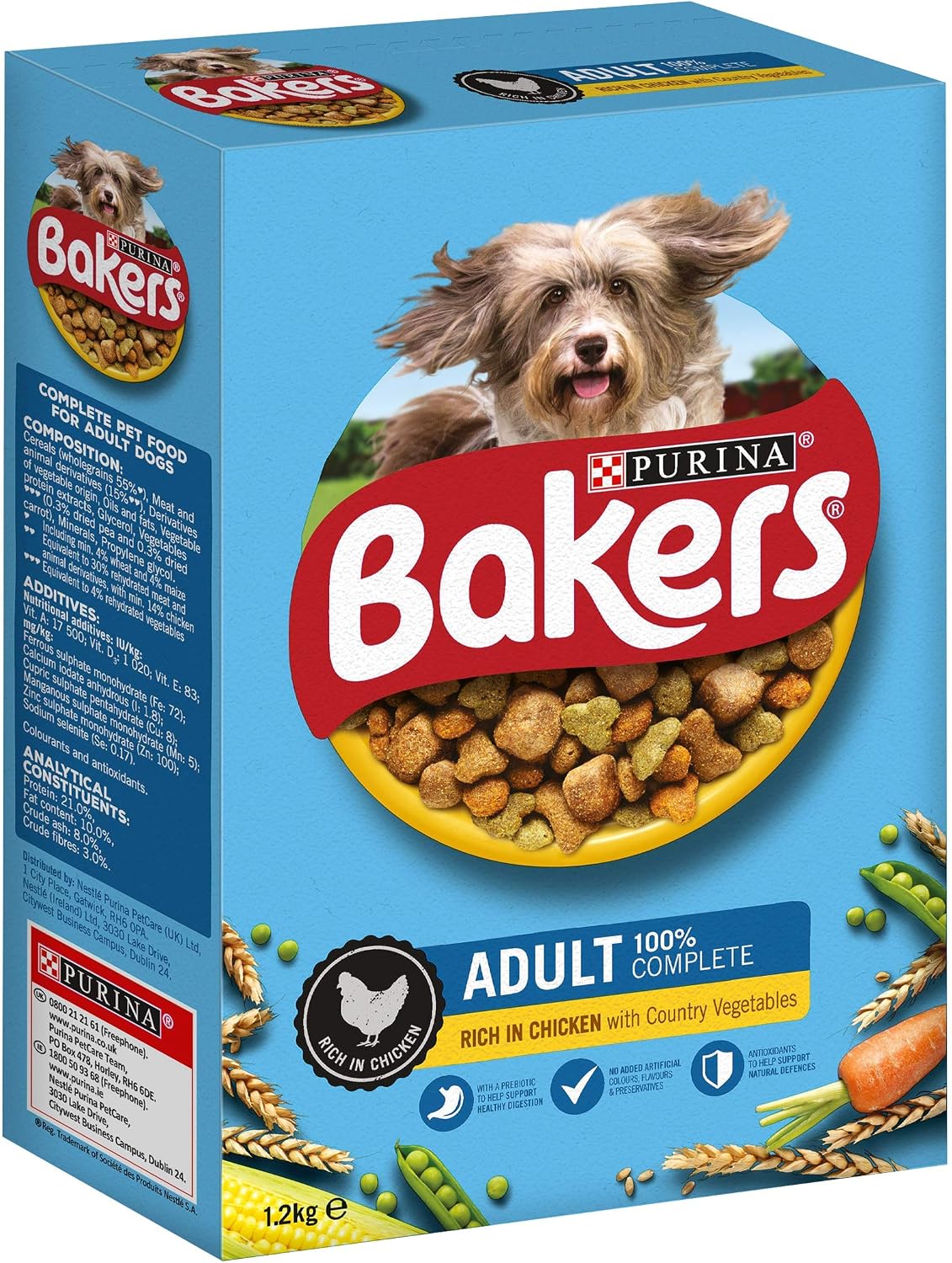 Bakers Dry Dog Food Chicken and Veg 1.2kg, 1.2 kg (Pack of 1) - Image 5