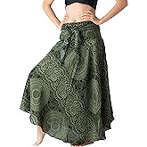 Long Skirts for Women Maxi Boho Skirt Floral Print