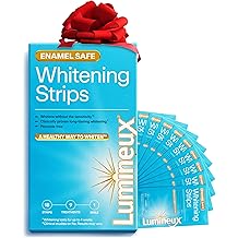 Lumineux Teeth Whitening Strips Kit - 9 Treatments - Peroxide Free - Enamel Safe for Whiter Teeth - Whitening Without The Sen