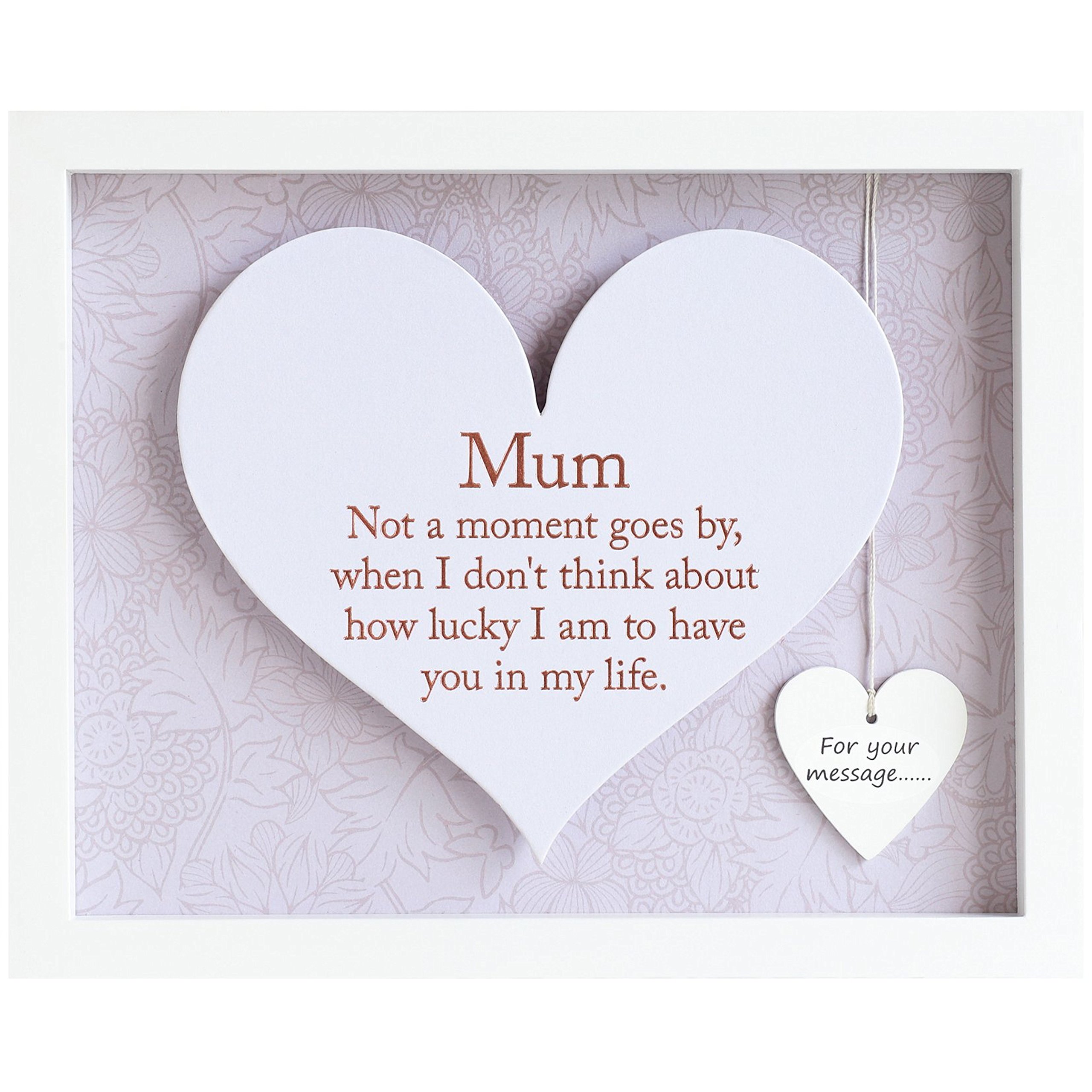 Arora Said with Sentiment ‘Mum’ Heart Frame 7604