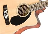 Fender CD-60SCE 12-String Dreadnought Walnut Fingerboard Natural view 4