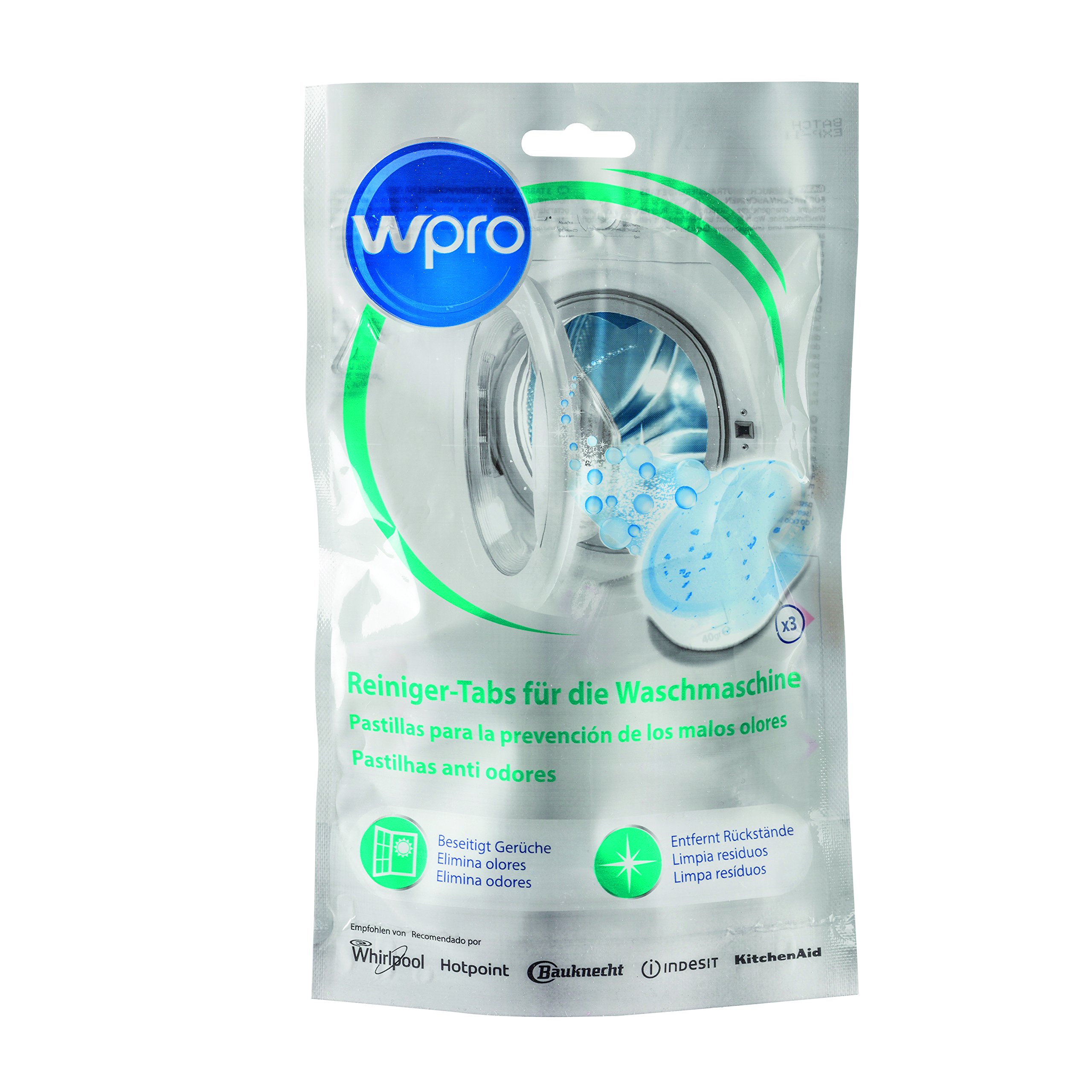 Wpro AFR307 Professional Washing Machine Cleaner (3 Tabs)