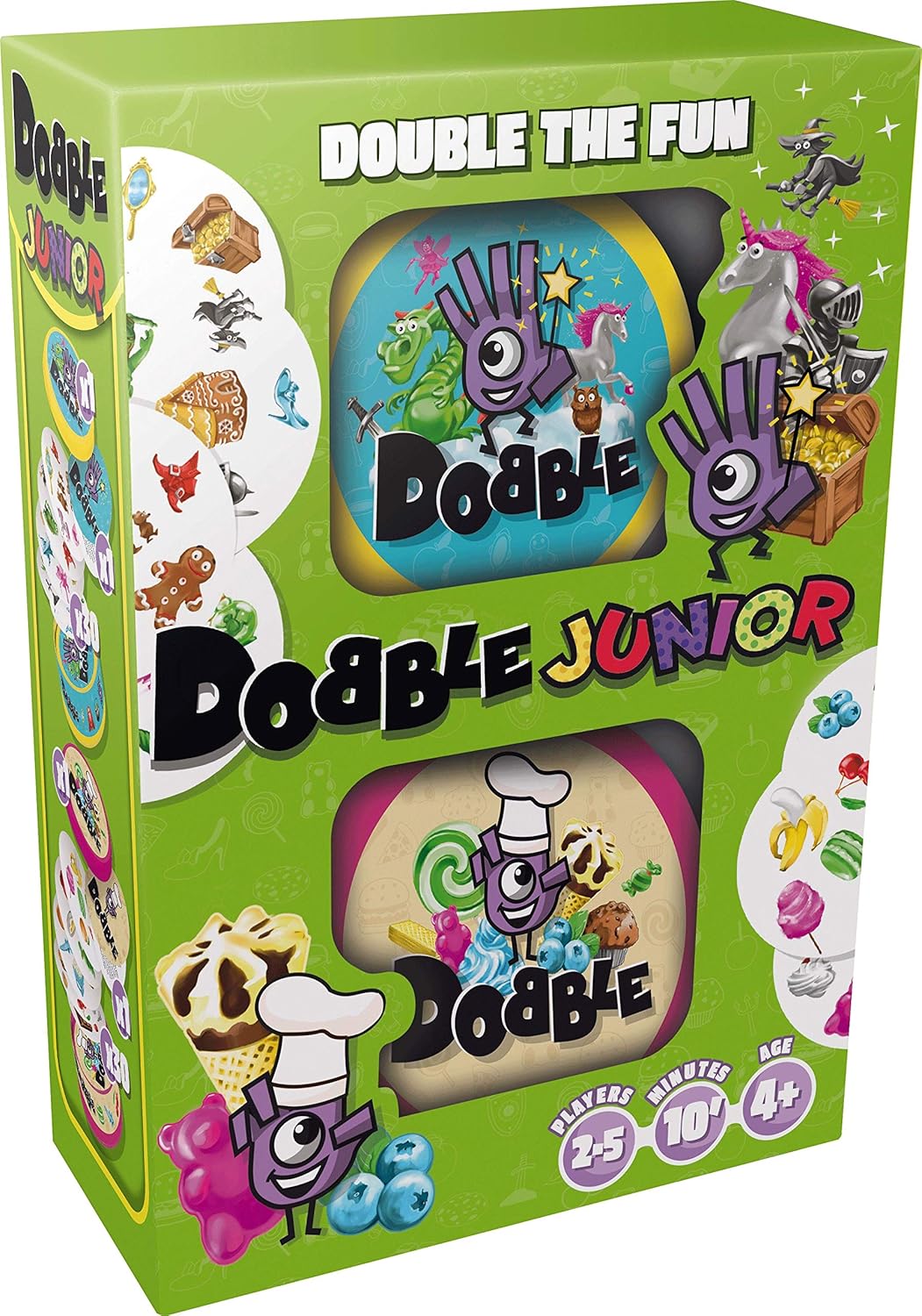 Zygomatic Dobble Junior Juego de Cartas (Texto en inglés): Amazon ...