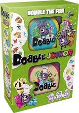 Asmodee Dobble Junior Card Game Fantasia & Food Brand New in Tin view 1