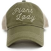 UP THE MOMENT Plant Lady Hat - Olive & Khaki, Perfect Garden & Plant Lover Gifts for Women