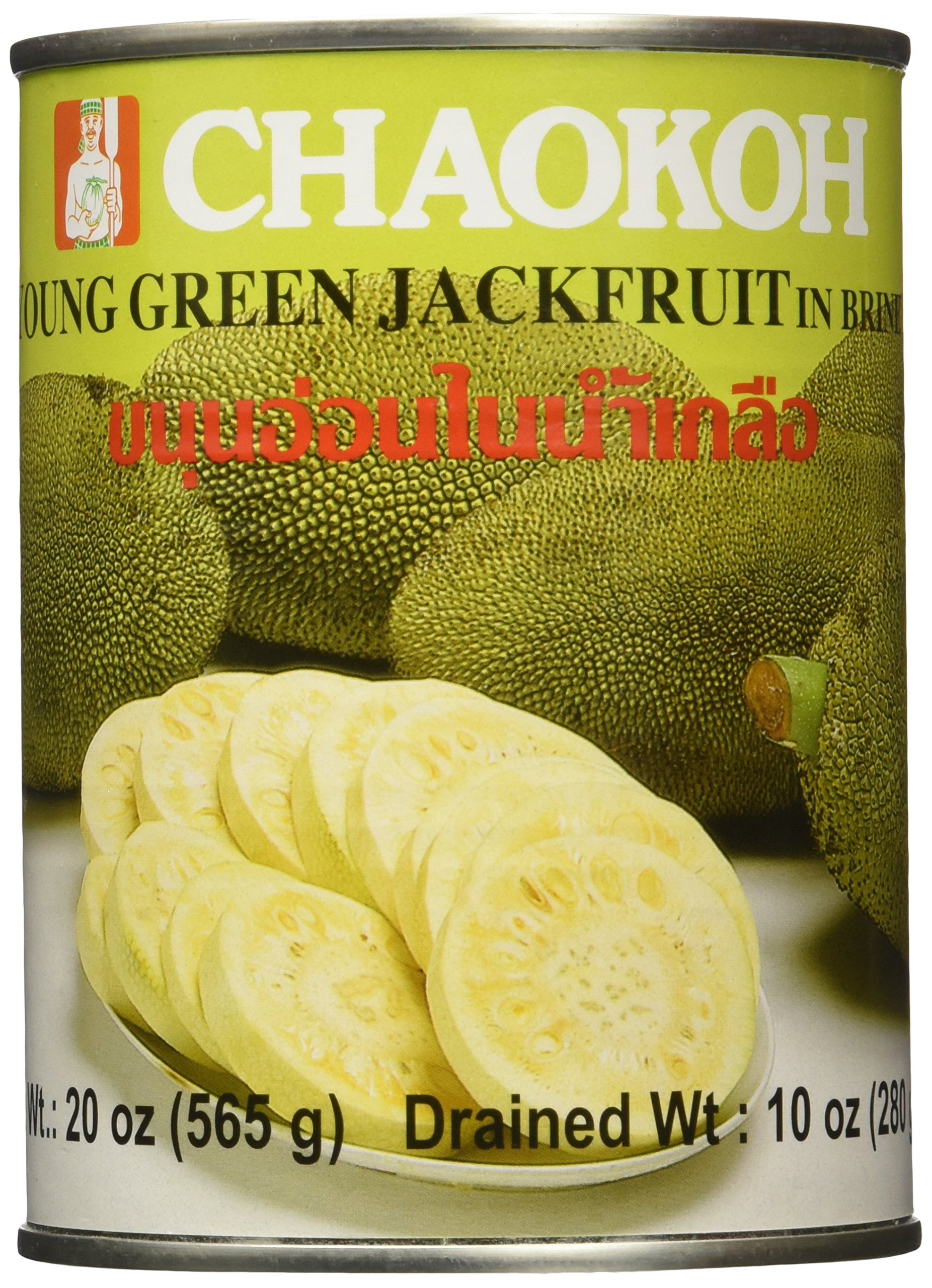 AroyD Young Green Jackfruit In Brine 20 oz Canned And