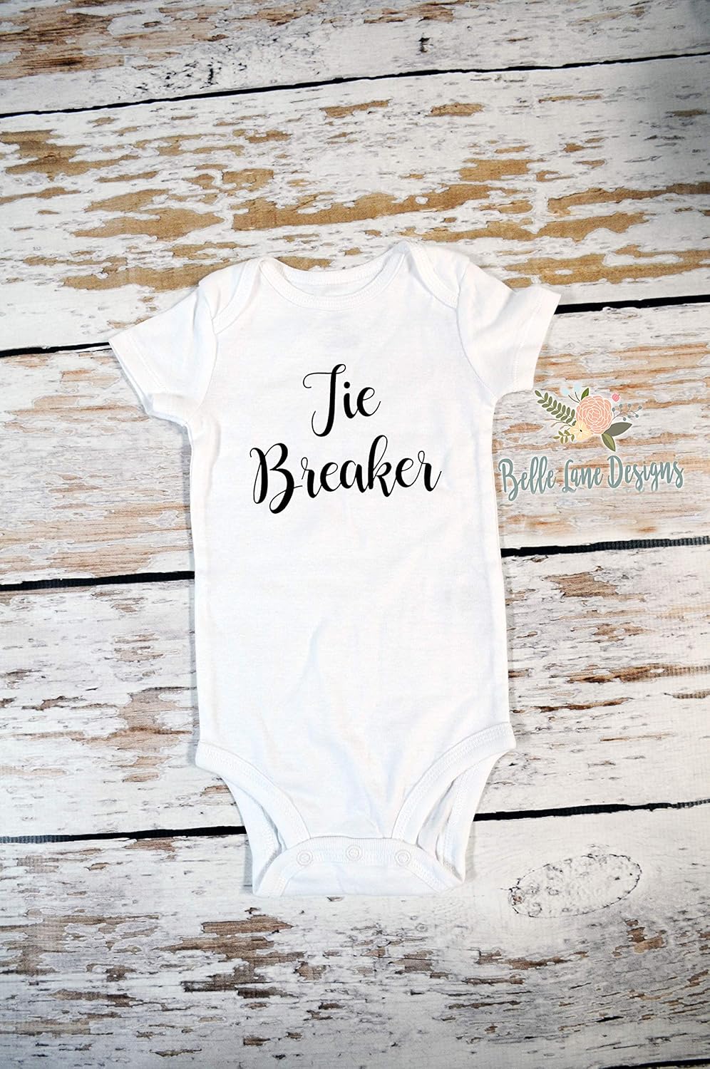 tie breaker onesie