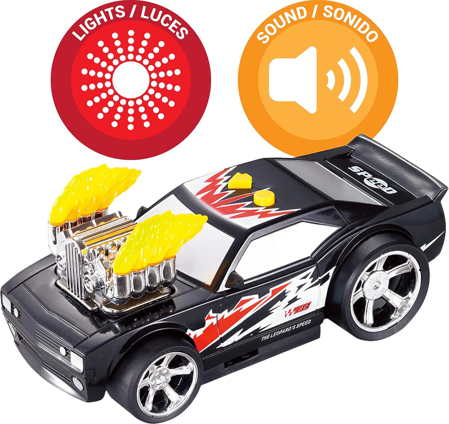 toy car with lights and sounds
