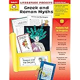 Literature Pockets, Greek & Roman Myths, Grades 4-6