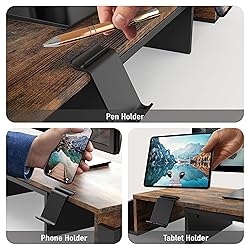 Simple Houseware Desk Dual Monitor Stand Riser with