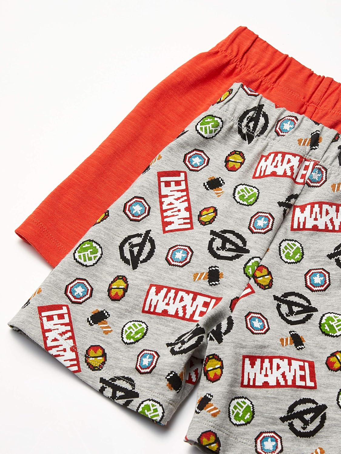Spotted Zebra Boys' Disney Star Wars Marvel Knit Jersey Play Shorts: Clothing