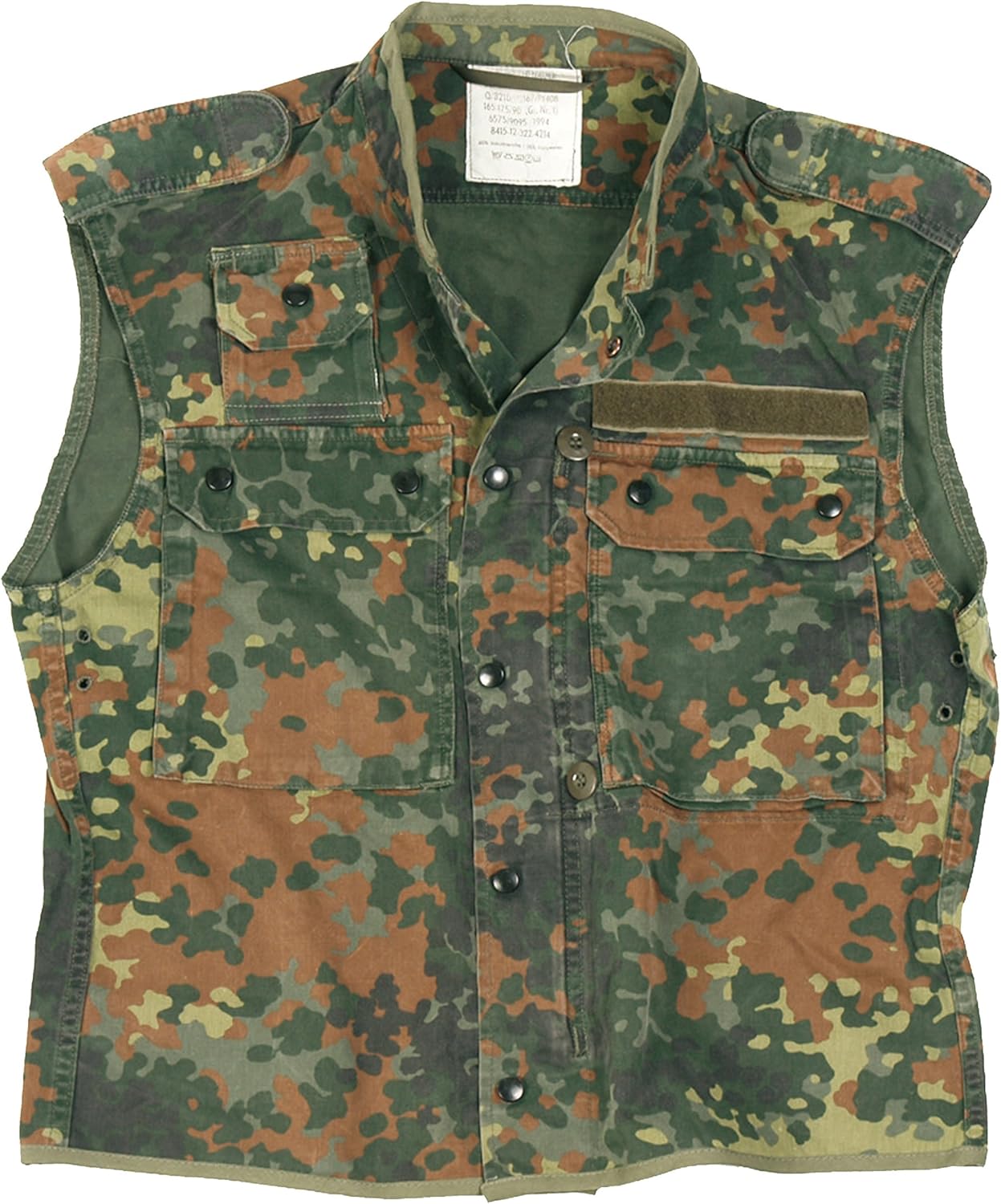 Genuine German Army Issue Surplus Flecktarn Camo Field Tactical Combat