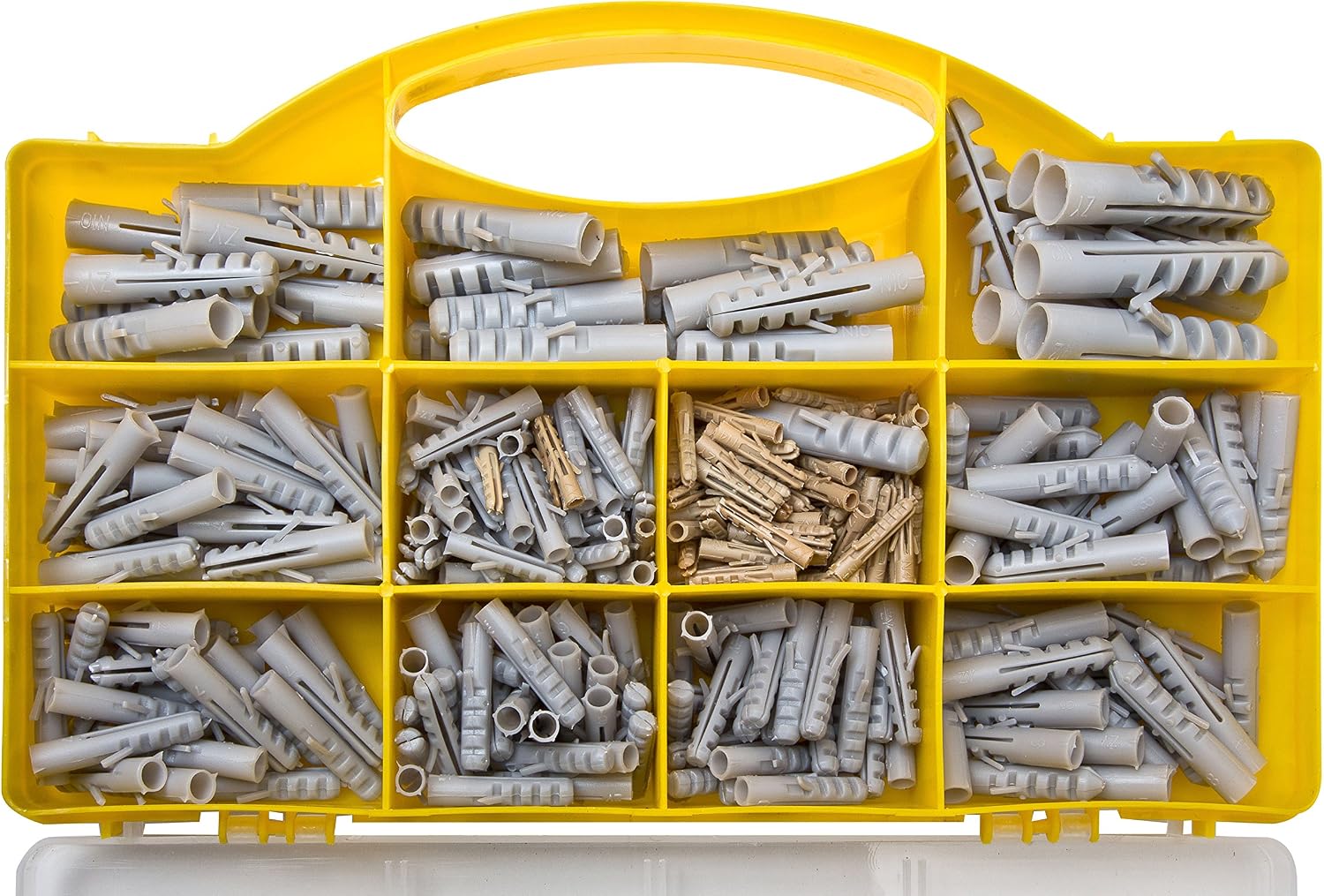 Brackit Drywall Rawlplug Anchor Wall Plug Assortment with Tool Box ...
