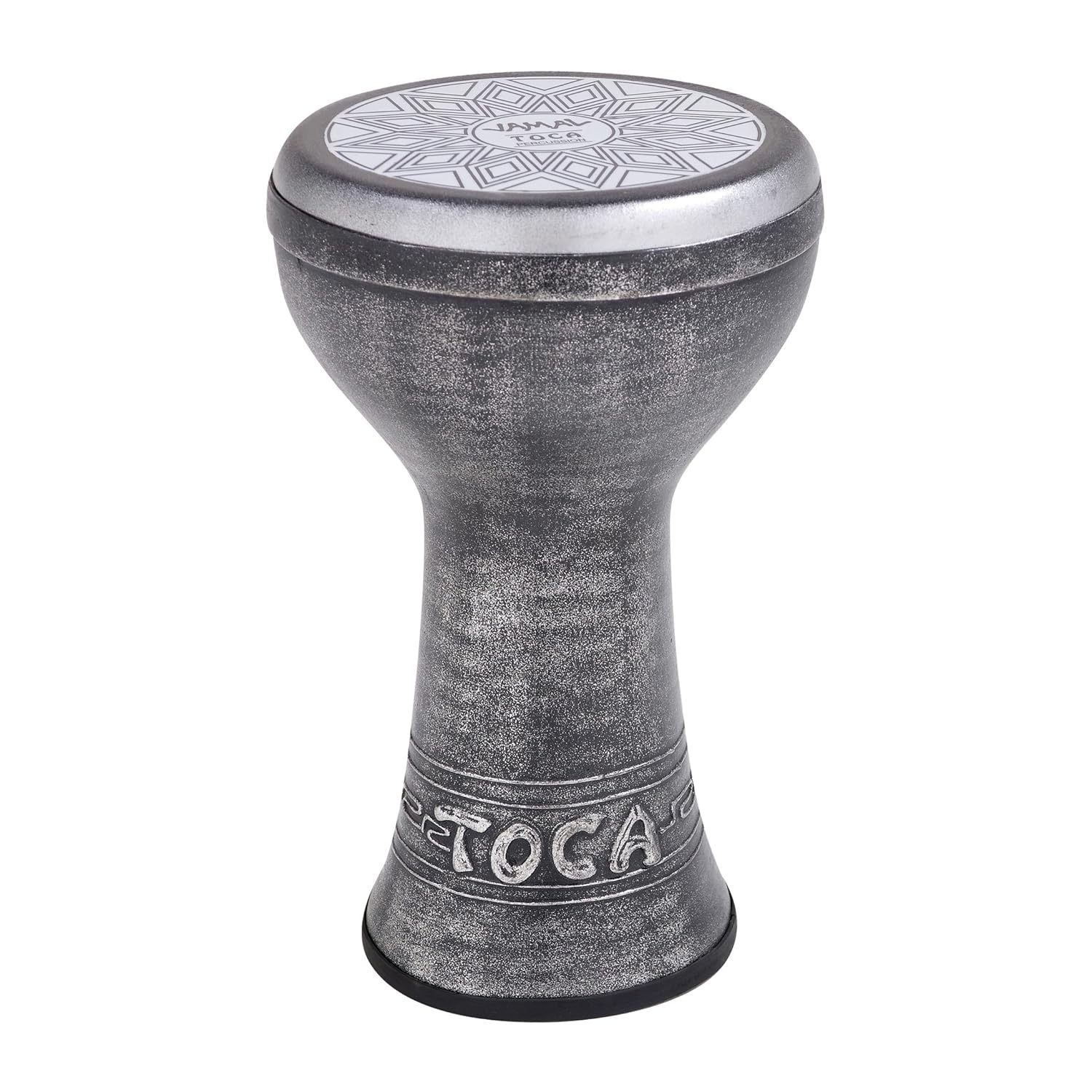 Musical Instruments Toca Jamal Fiberglass Doumbek Silver Silver SJDKF
