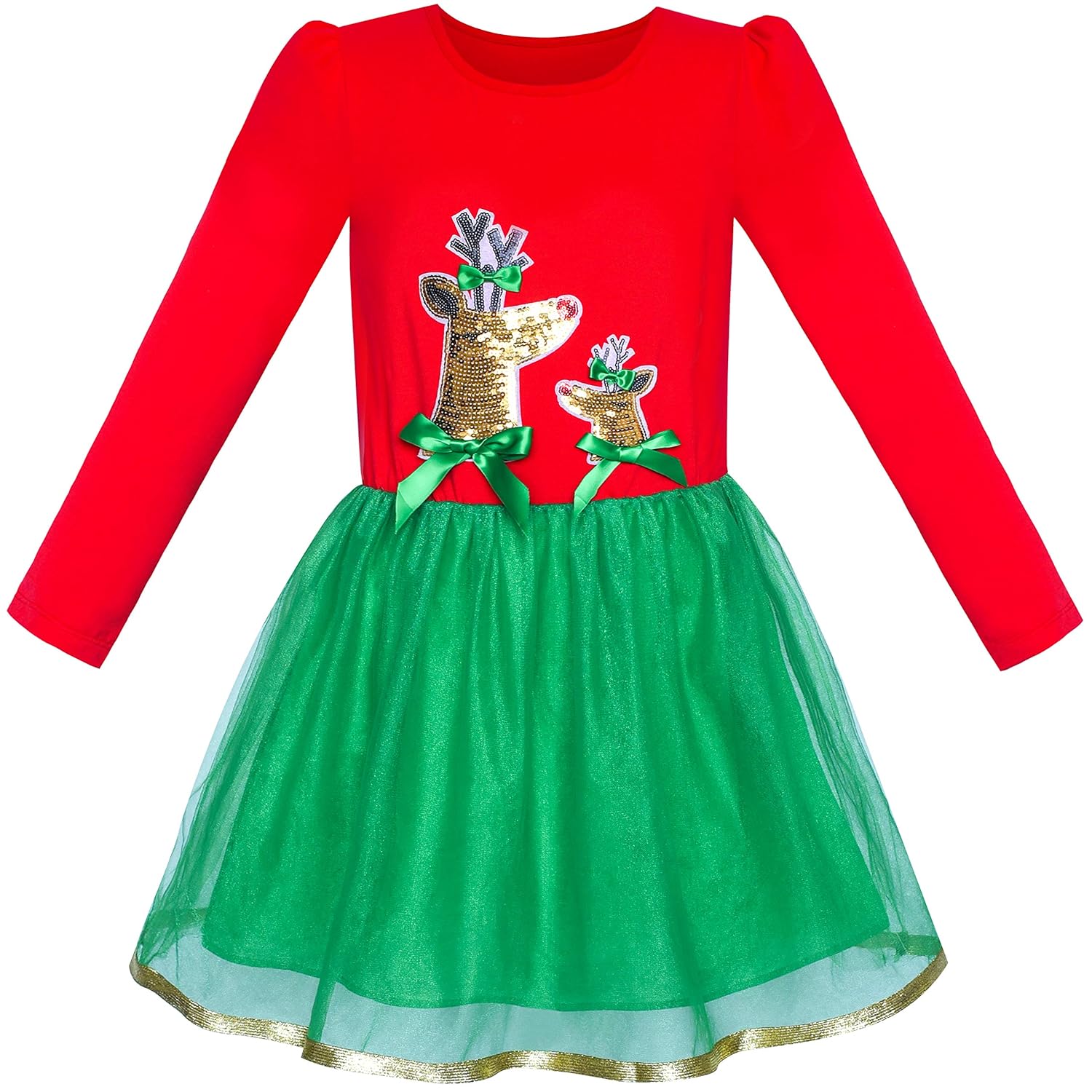 robe fille de noel