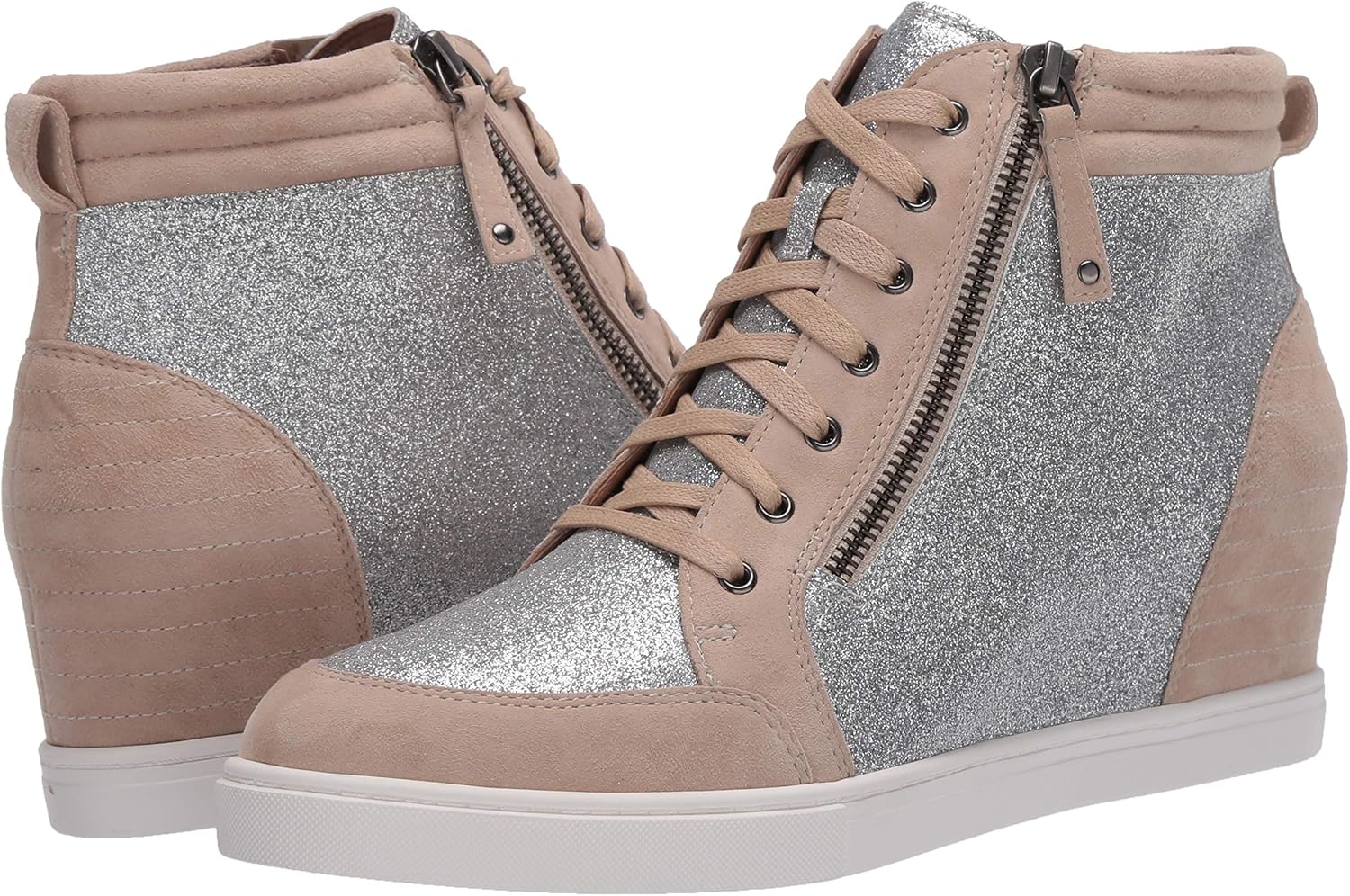 linea paolo niya wedge sneaker camo