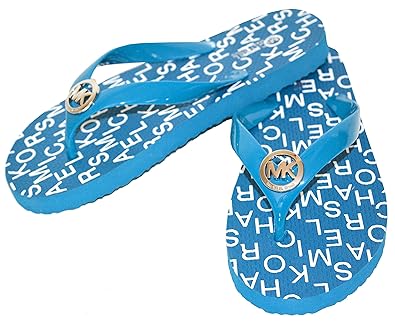 michael kors slippers womens blue