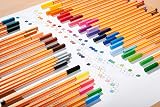 Stabilo point 88 Fineliner Pack of 40 Assorted Colours view 5