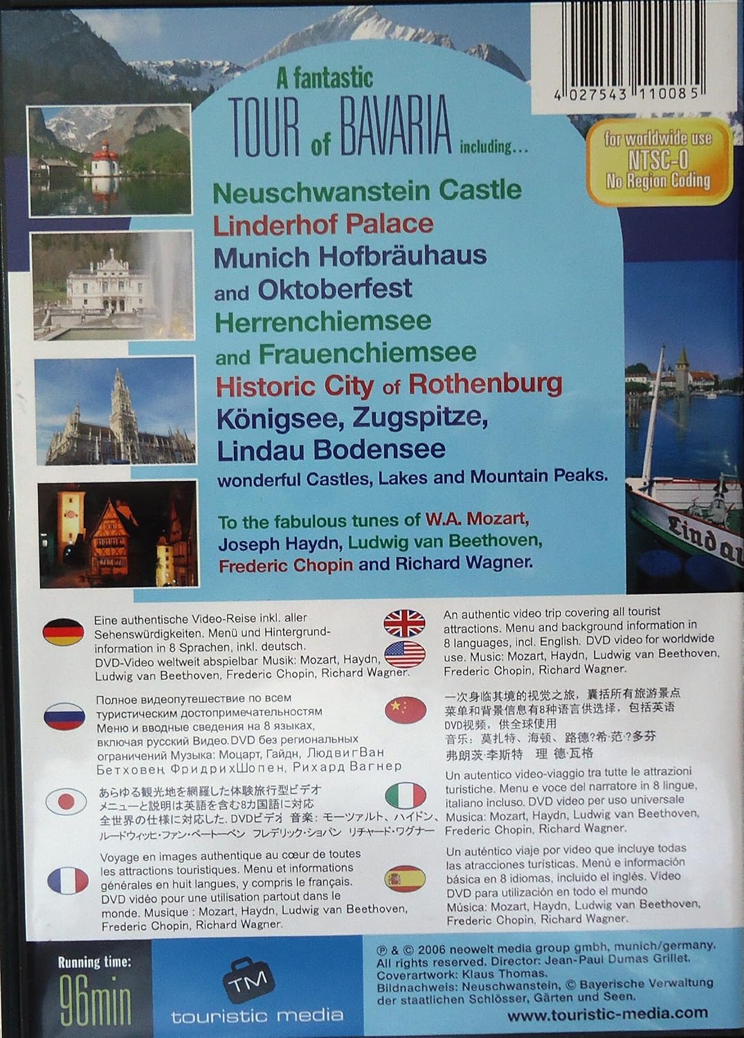 Amazon Com A Fascinating Experience All Of Bavaria On Dvd Video