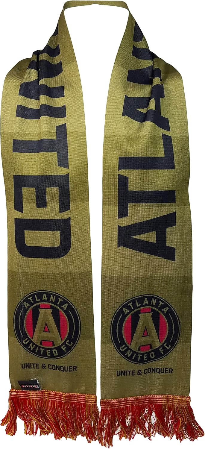 Ruffneck Scarves Atlanta United Sublimated Polyester Scarf
