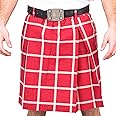 Rowdy Roddy Piper Hot Rod Kilt Skirt and Belt Halloween Costume Set