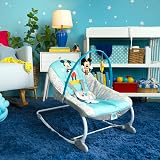 Bright Starts Disney Baby Mickey Mouse Infant to Toddler Rocker Seat 0-30 Months view 2