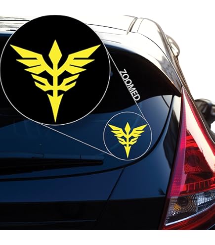 Amazon.com - Yoonek Graphics Neo Zeon Decal Sticker for Car Window