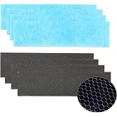 GSHLGAO 8-Pack Replacement Filter Compatible with Mitsubishi Electric MAC-2330FT-E and MAC-3000FT-E - Black, Activated Carbon, Blue Filter, 21 x 4.7 x 0.5 cm