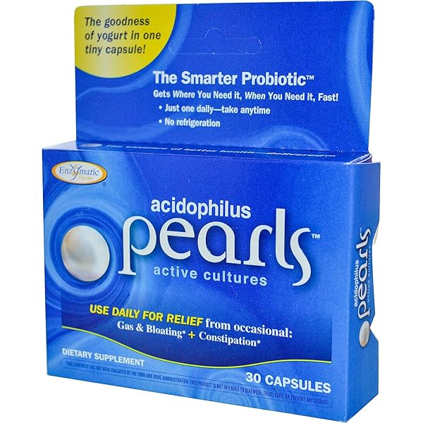 ENZYMATIC THERAPY – ACIDOPHILUS PEARLS 30 CAP (PACK OF 5)
