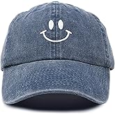 DALIX Smile Baseball Cap Smiling Face Happy Dad Hat Men Women Teens