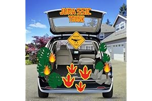 RBONIGHT Large Trunk or Treat Car Decorations Kit, Scary Garage Door Halloween Decorations, Halloween Decor for SUV and Truck Car Sticker