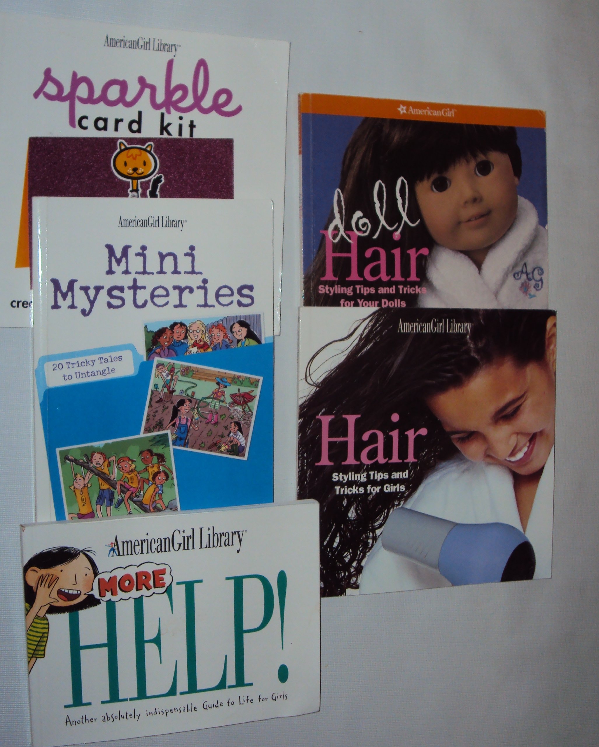 American Girl Mini Mysteries 1 Sparkle Card Kit Doll Hary