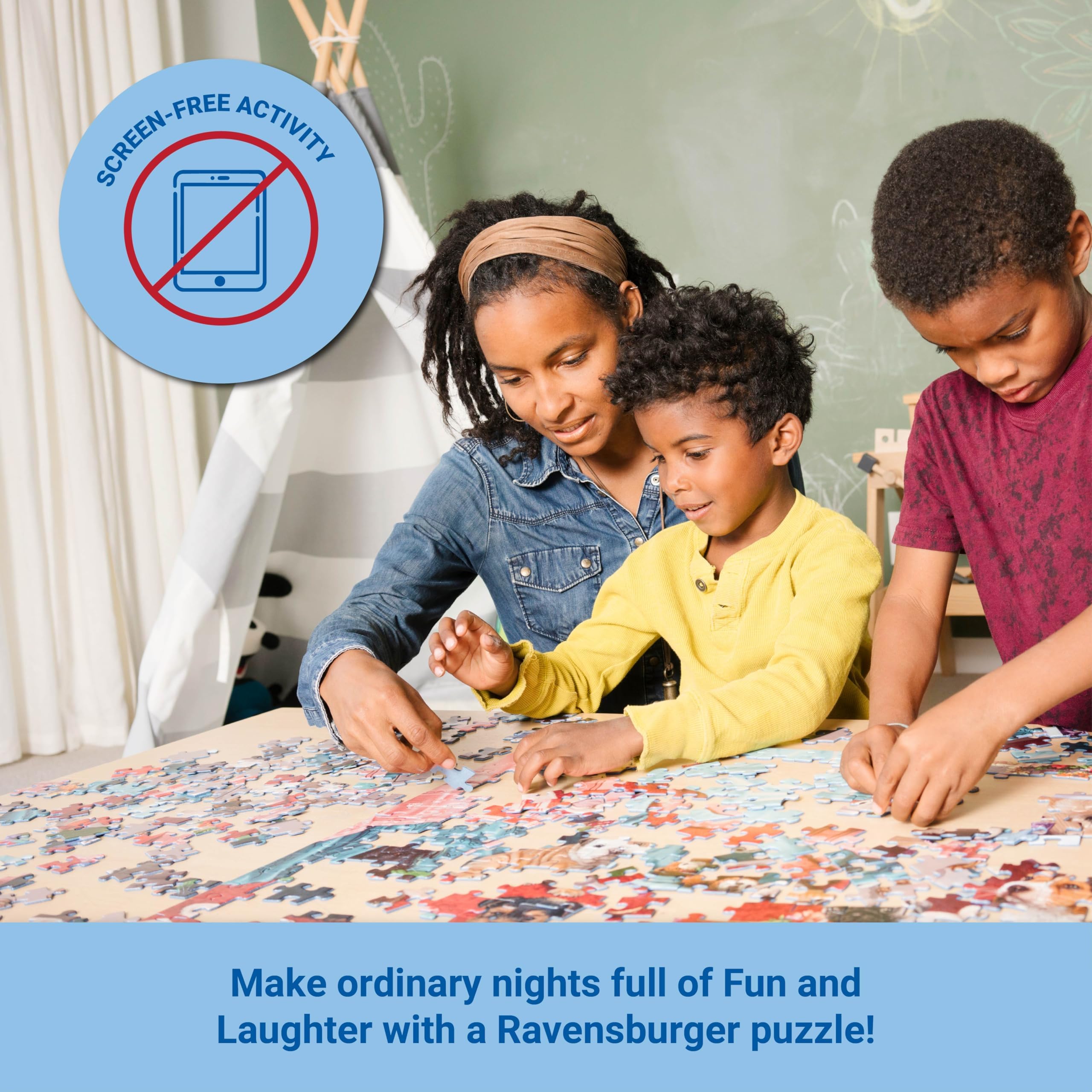 Ravensburger - Disney Color Palette - 100 Piece Jigsaw Puzzle - Exciting, Colorful Grid of Disney and Pixar Favorites - Mickey & More - Premium Quality - Ideal Gift - Screen-Free Fun - Children Age 6+