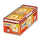 HotHands Body & Hand Super Warmers - Long Lasting Safe Natural Odorless Air Activated Warmers - Up to 18 Hours of Heat - 40 Individual Warmers