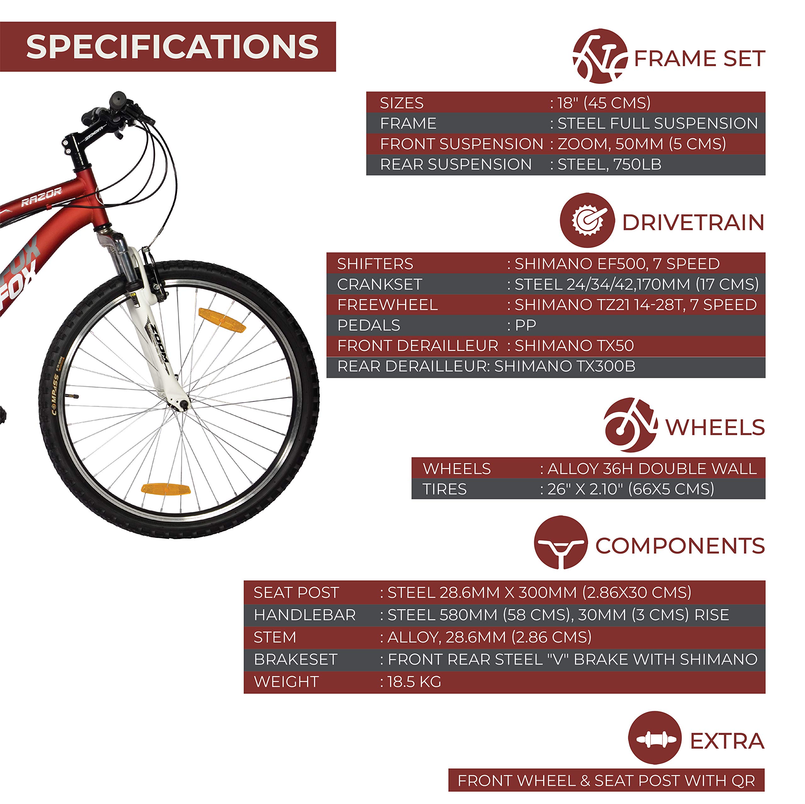 firefox razor cycle price