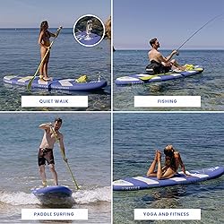 HUIIKE Inflatable Paddle Board for Adults with