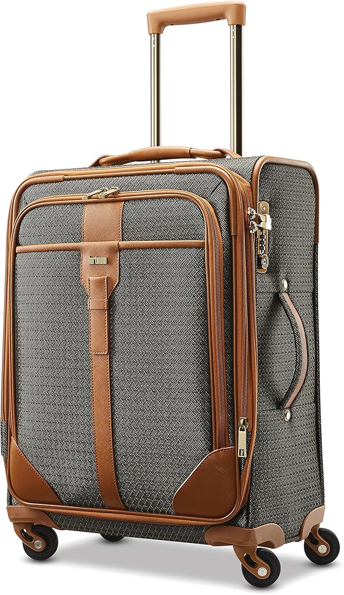 Amazon Com Hartmann Carry On Walnut Brown Jacquard