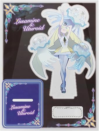 Amazon ポケモンセンターオリジナル アクリルスタンドキーホルダー ルザミーネ ウツロイド アニメ 萌えグッズ 通販