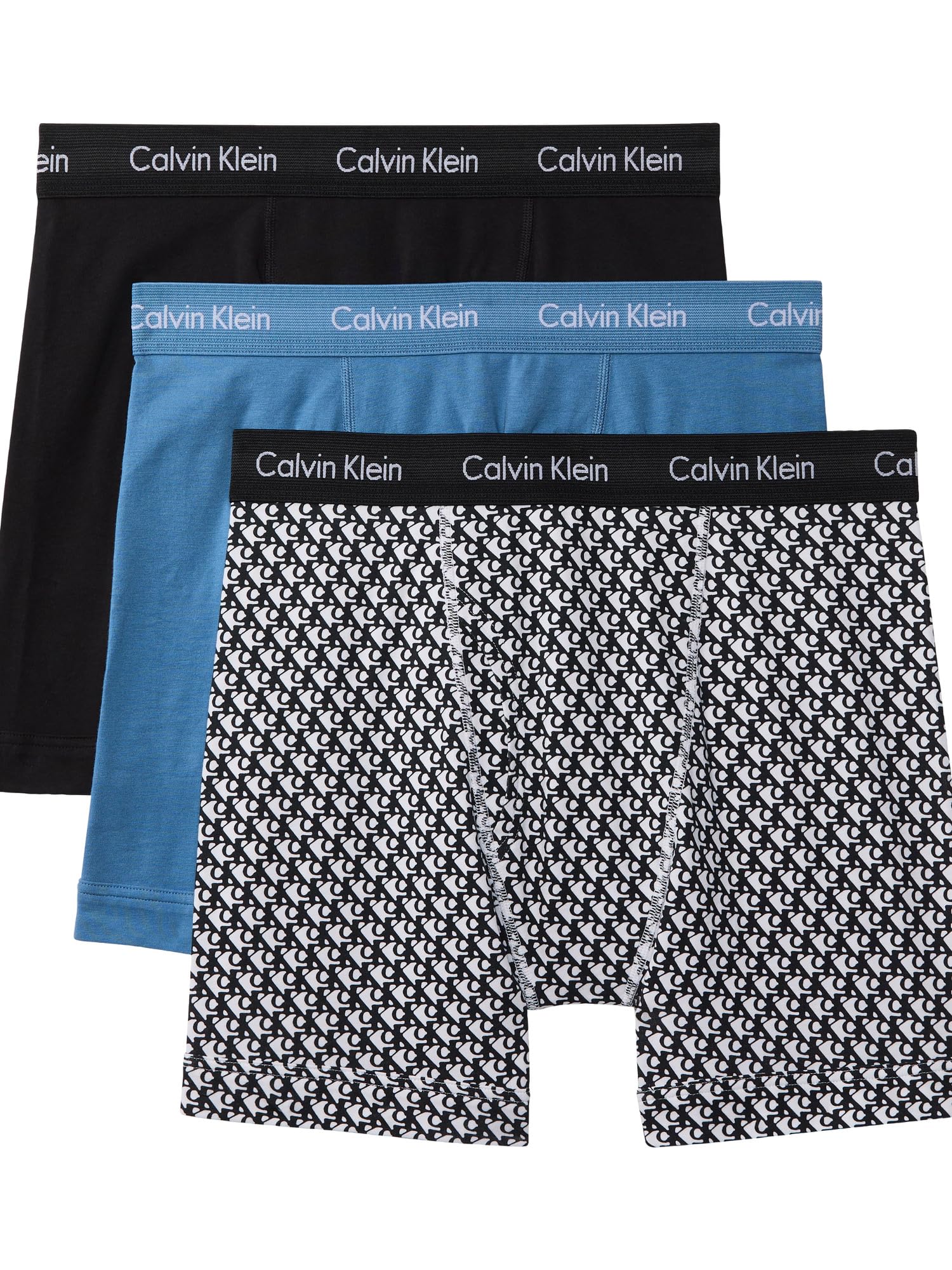 Calvin Klein Men's Cotton Stretch 3-Pack Boxer Brief Image