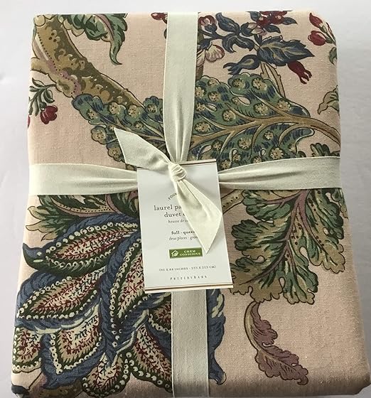 Amazon Com Pottery Barn Laurel Palampore Duvet Cover Full Queen