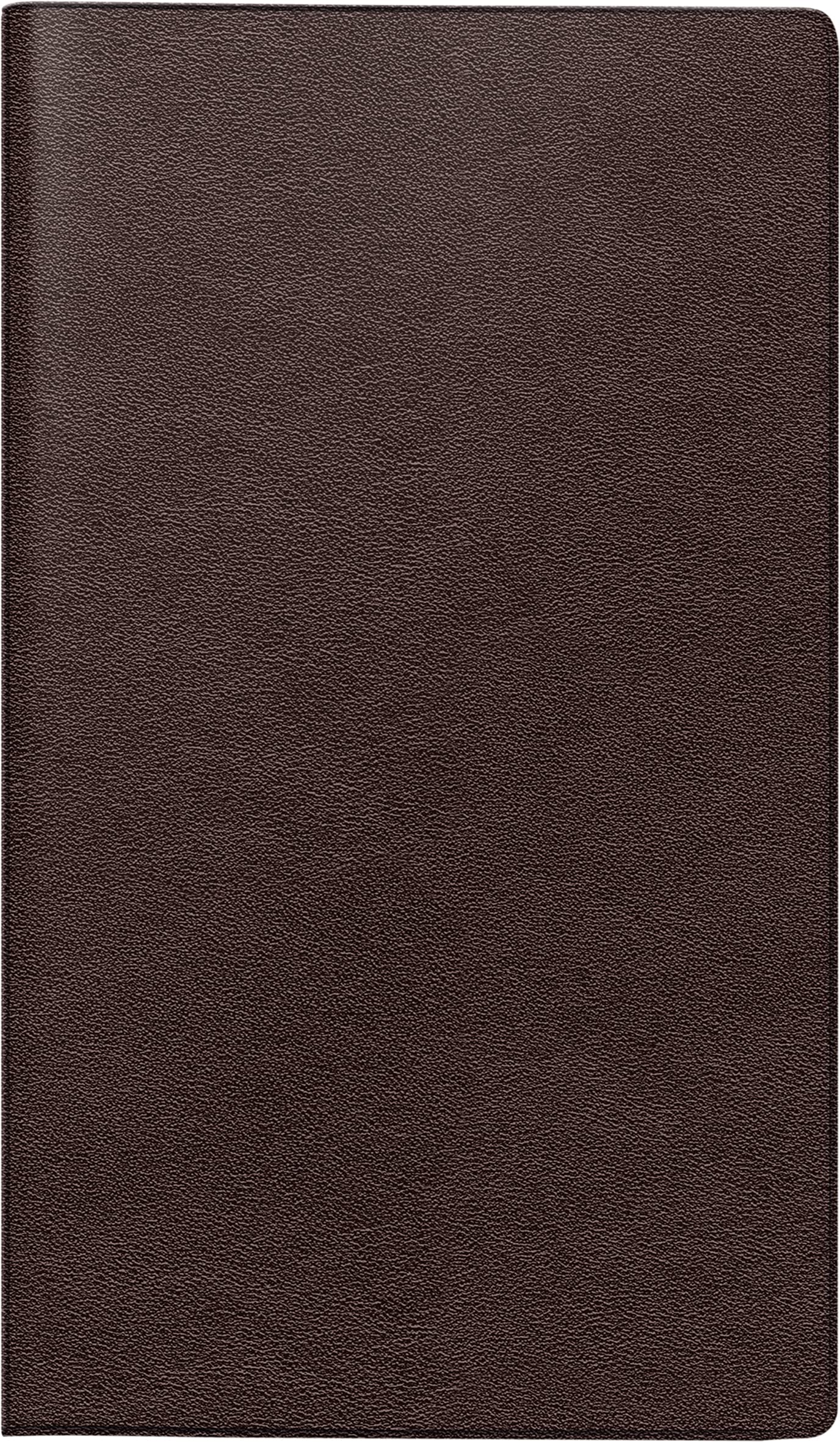rido/idé Monthly calendar model TM 12 2024, 2 pages = 1 month, sheet size 8.7 x 15.3 cm, wine red