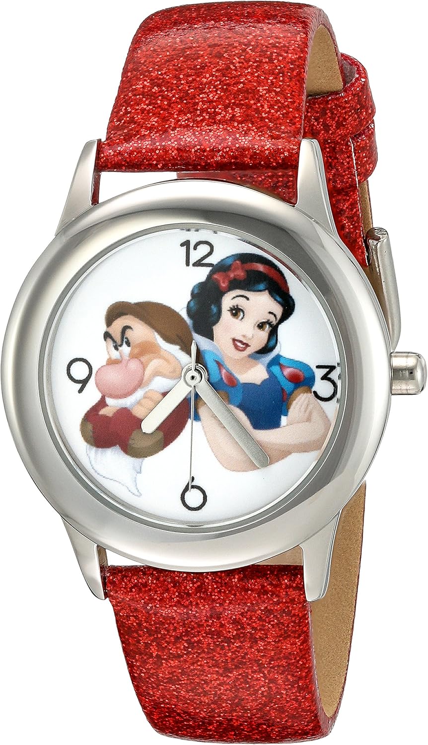Disney Girl's 'Snow White' Quartz Stainless Steel and