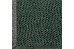 M+A Matting WaterHog Max Diamond | Commercial-Grade Entrance Mat with Diamond Pattern & Rubber Border | Indoor/Outdoor, Quick-Drying, Stain Resistant Door Mat (Southern Pine, 2' x 3')