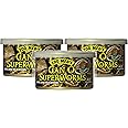 Zoo Med 3 Pack of Can O' SuperWorms, 1.2 Ounces Per Can