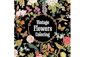 Vintage Flowers Coloring (Keepsake Coloring Books)