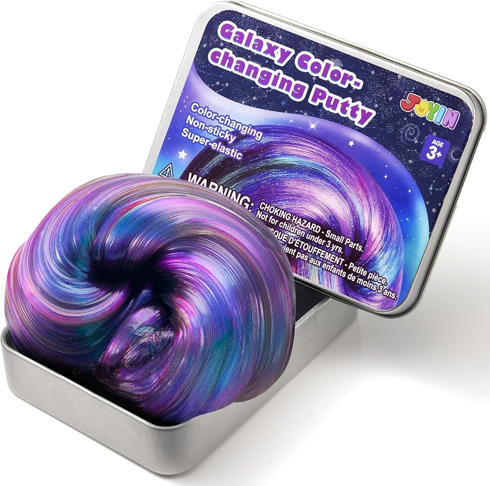 JOYIN Galaxy Color-Changing Putty 4.23oz Sensory Slime Therapy Putty